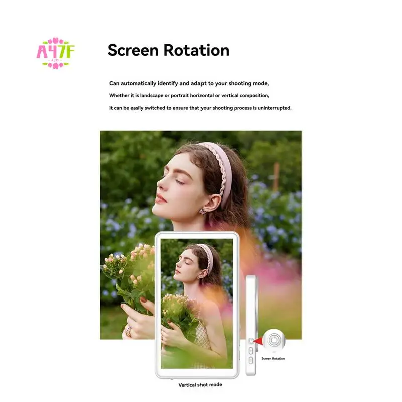 A47F-Mobile Phone Wireless Magnetic Screen Thrower Monitor Screen For Smartphone Vlog Live Stream Video Recording
A47F-Mobile Phone Wireless Magnetic Screen Thrower Monitor Screen For Smartphone Vlog Live Stream Video Recording