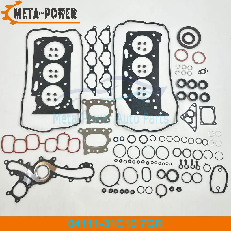 Auto Full Engine Rebuild Kit 04111-31C10 7GR Overhaul Engine Cylinder Head Gasket Kit for TOYOTA Land Cruiser Prado 3.5L
Auto Full Engine Rebuild Kit 04111-31C10 7GR Overhaul Engine Cylinder Head Gasket Kit for TOYOTA Land Cruiser Prado 3.5L