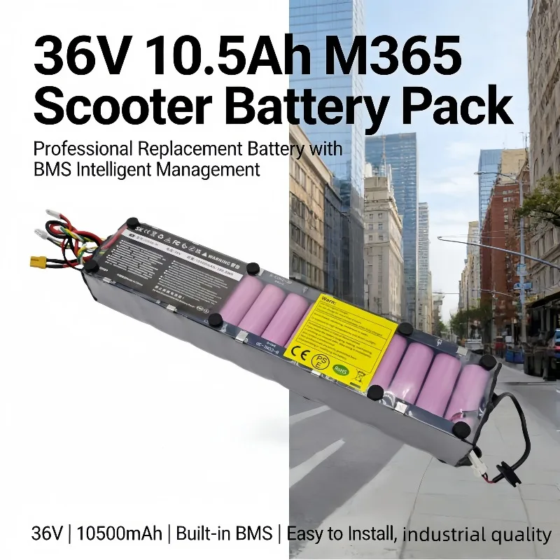 M365 Pro dedicated large battery, 36V 10500mAh extended range, suitable for long-distance commuting.
M365 Pro dedicated large battery, 36V 10500mAh extended range, suitable for long-distance commuting.