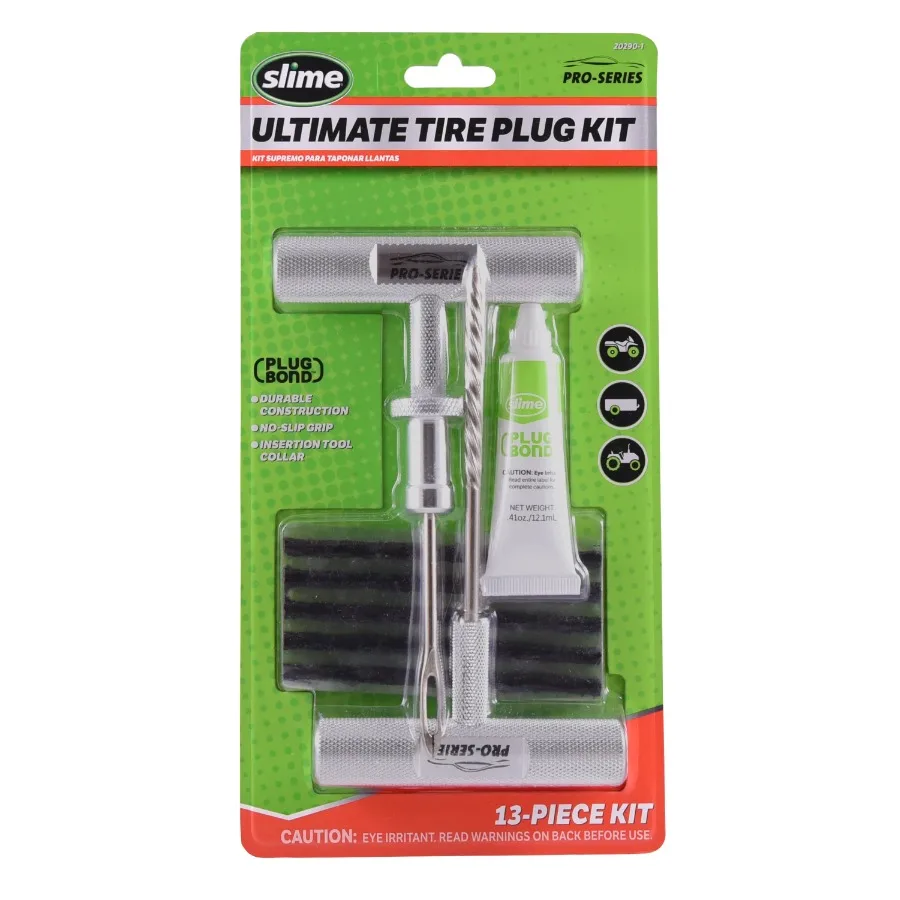 Tire Plug Kit Pro Series Ultimate Reamer Plugger Set - 20290
Tire Plug Kit Pro Series Ultimate Reamer Plugger Set - 20290