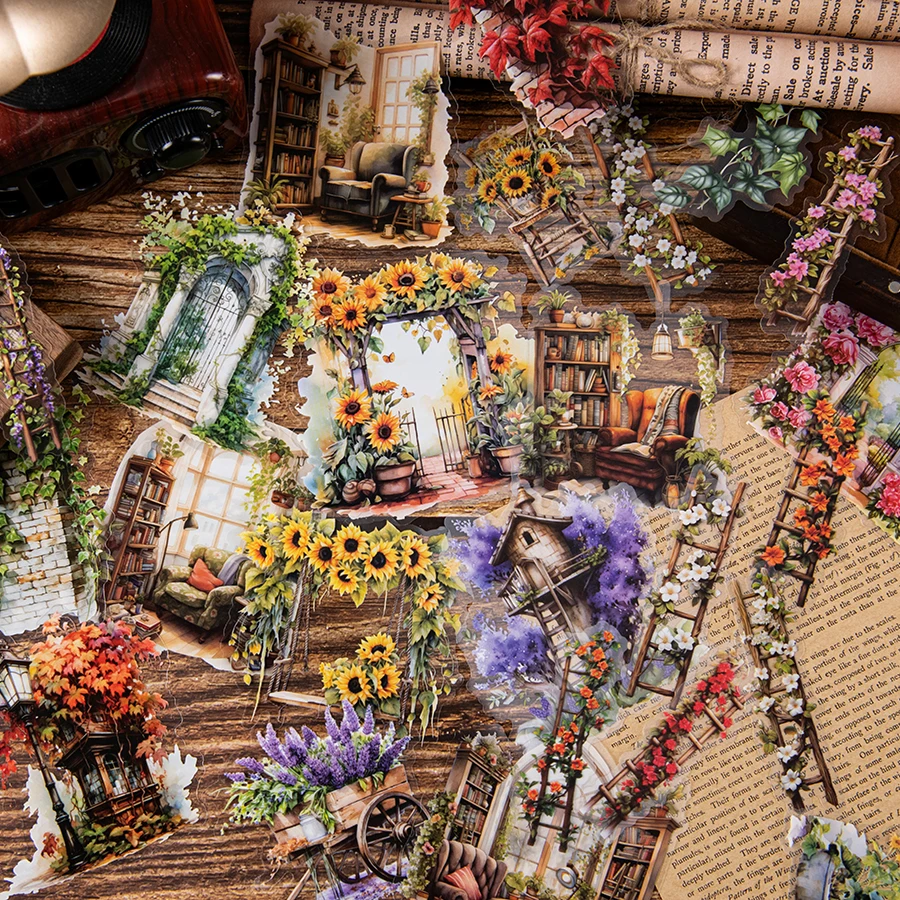 30 sheets/3 packs, waterproof decorative stickers for plant and flower accounts, self-adhesive, suitable for house stickers
30 sheets/3 packs, waterproof decorative stickers for plant and flower accounts, self-adhesive, suitable for house stickers