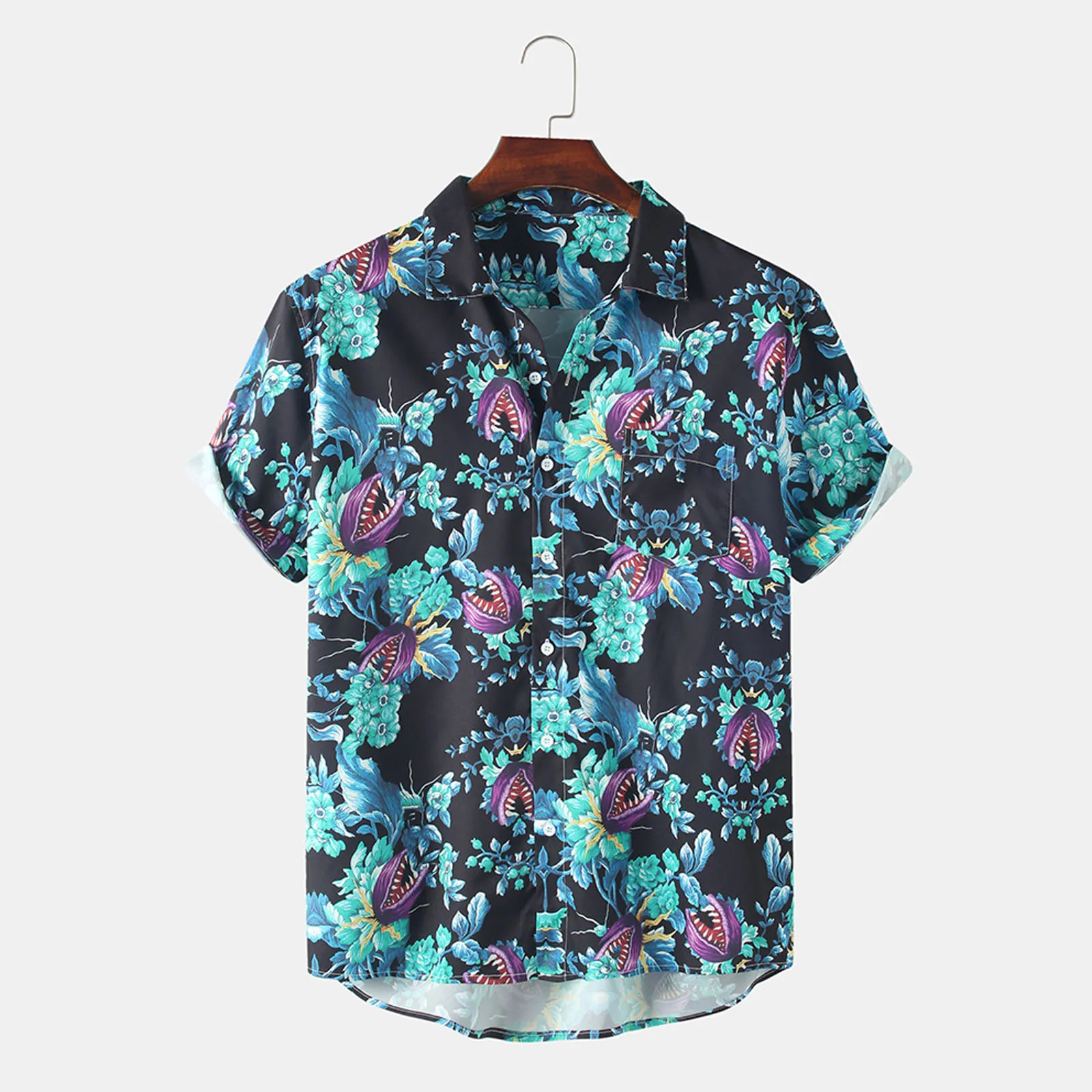 Short Spring Slim Top Casual Printed Sleeve Beach Blouse Shirts Summer Men Men Shirts Korean Fashion Flower
Short Spring Slim Top Casual Printed Sleeve Beach Blouse Shirts Summer Men Men Shirts Korean Fashion Flower