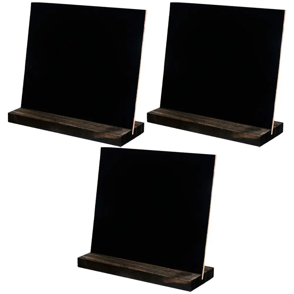 3 Pcs Mini Blackboards Vintage Wooden Decor Signs Chalk Price Boards Display Restaurant Menu Functional Chalkboards
3 Pcs Mini Blackboards Vintage Wooden Decor Signs Chalk Price Boards Display Restaurant Menu Functional Chalkboards