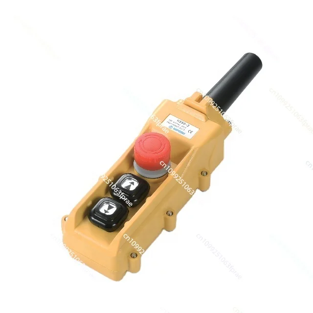 Suitable for HS803 Pistol Hoist Waterproof Button Pendant Switch, with Emergency Stop
Suitable for HS803 Pistol Hoist Waterproof Button Pendant Switch, with Emergency Stop
