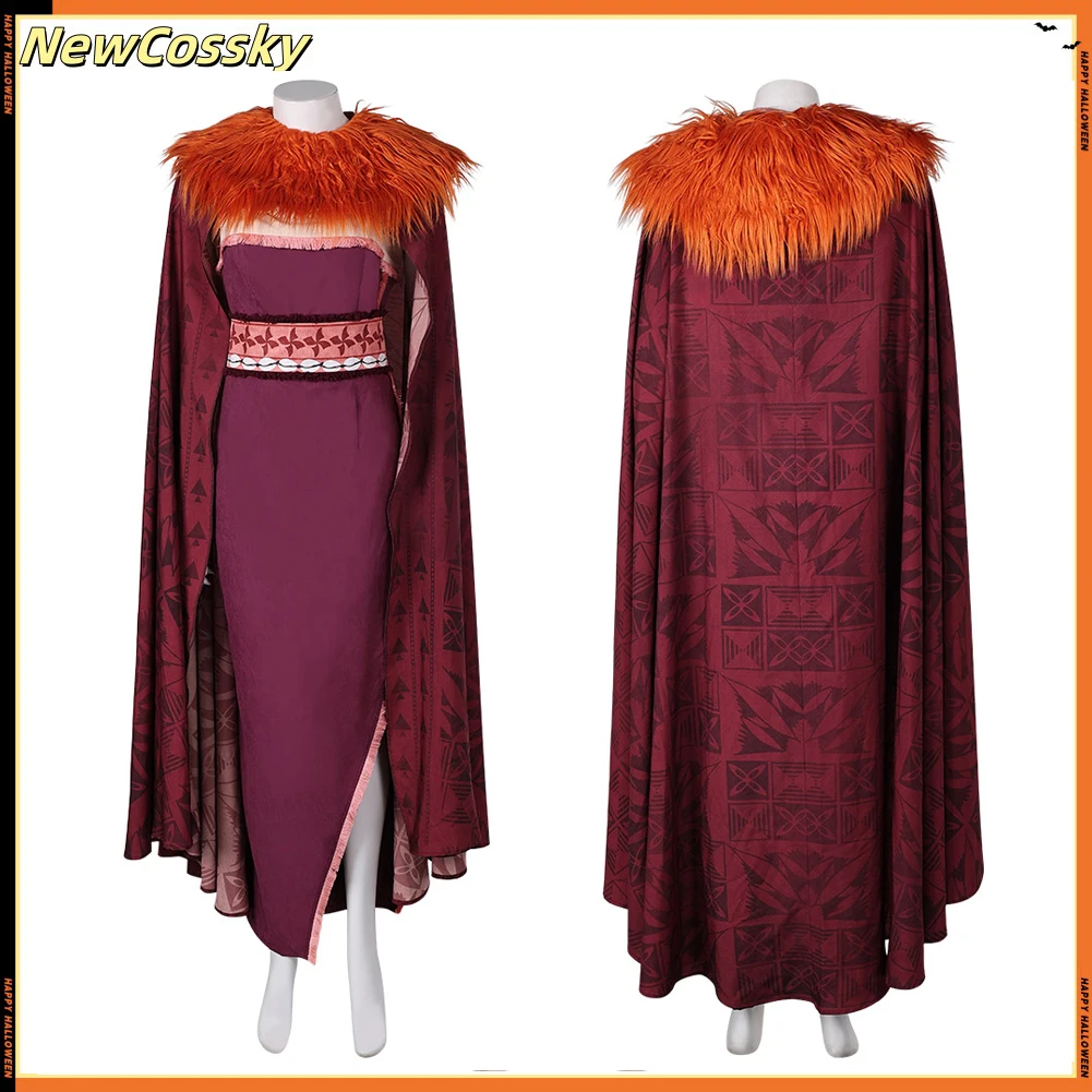 Adult Women Villain Matangi Cosplay Costume Movie Roleplay Cloak Dress Belt Clothing Outfit Halloween Carnival Party Female Suit
Adult Women Villain Matangi Cosplay Costume Movie Roleplay Cloak Dress Belt Clothing Outfit Halloween Carnival Party Female Suit