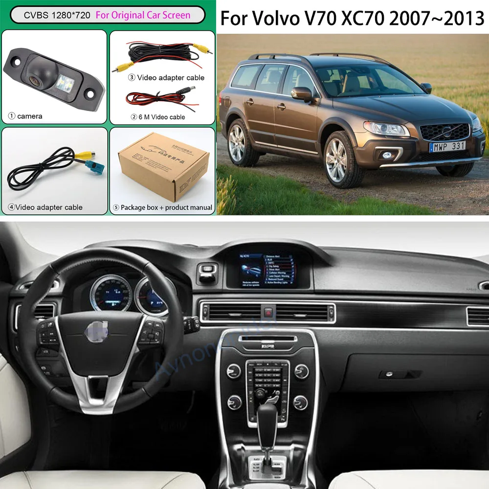 RCA и оригинальный заводской монитор Автомобильная камера заднего вида для Volvo V70 XC70 2007 2008 2009 2010 2011 2012 2013 OEM экран CVBS HD
RCA и оригинальный заводской монитор Автомобильная камера заднего вида для Volvo V70 XC70 2007 2008 2009 2010 2011 2012 2013 OEM экран CVBS HD