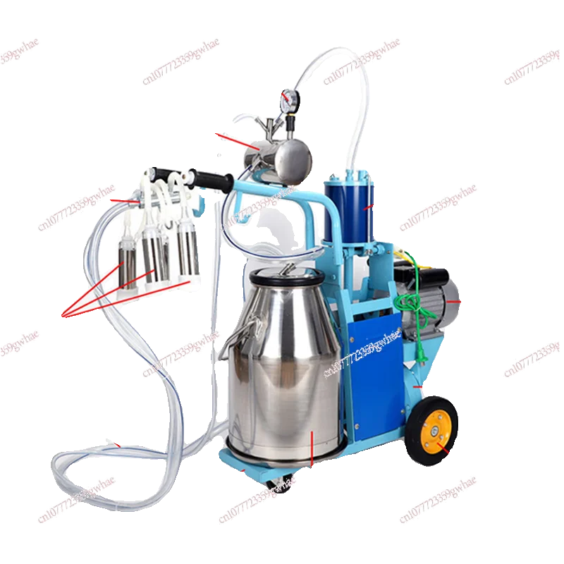 Milking machine Cattle and sheep vacuum pump Mobile dairy cow and sheep milking machine
Milking machine Cattle and sheep vacuum pump Mobile dairy cow and sheep milking machine
