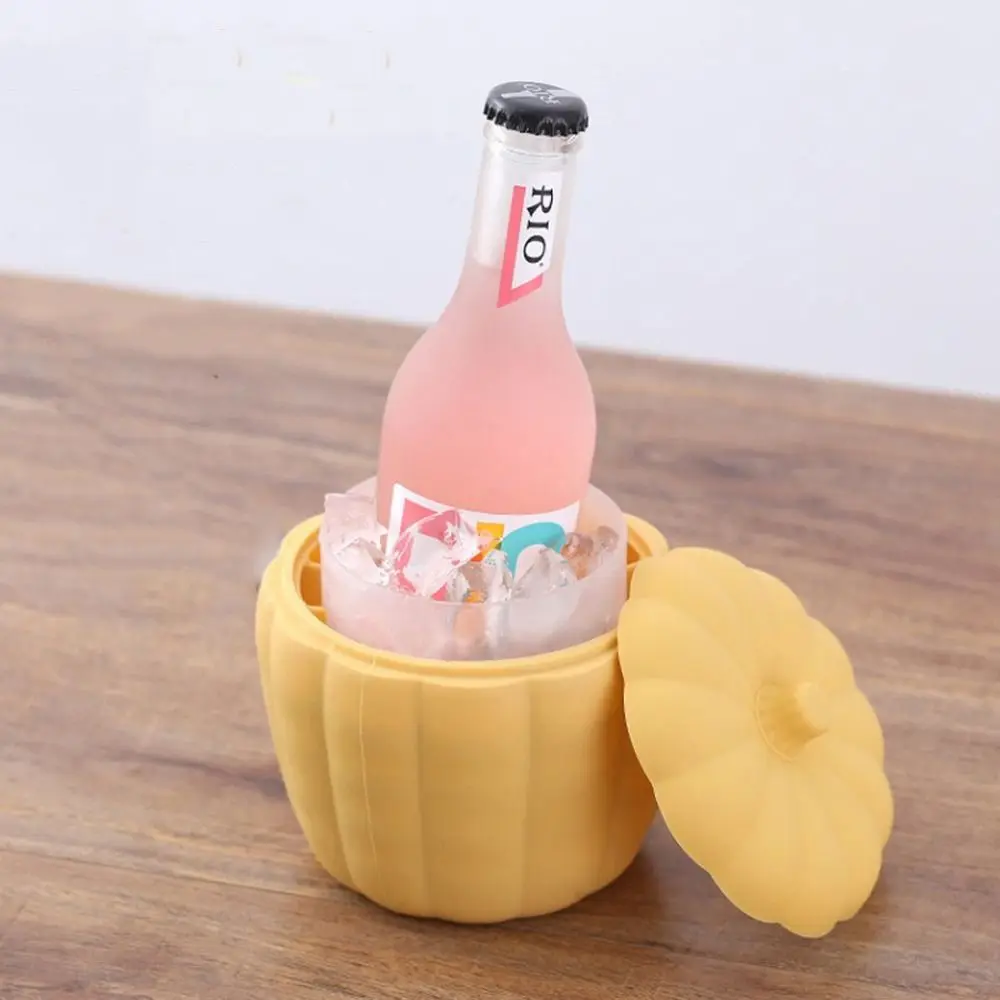 Creative 2-in-1 Pumpkin Ice Cube Maker Multi-functional Portable Ice Bucket Silicone Ice Cube Tray Kitchen Tool
Creative 2-in-1 Pumpkin Ice Cube Maker Multi-functional Portable Ice Bucket Silicone Ice Cube Tray Kitchen Tool
