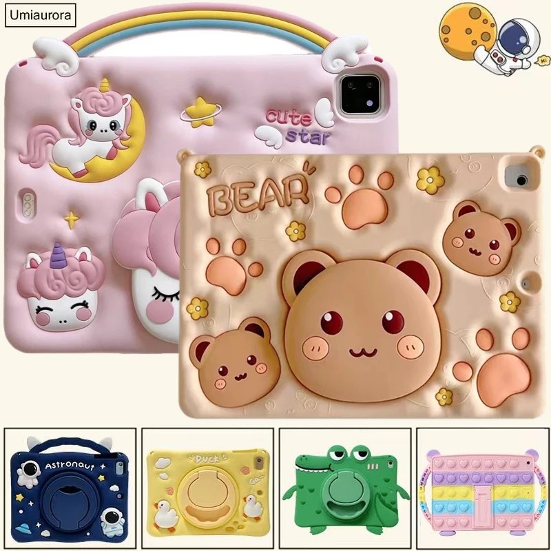 For Samsung Tab A9 Plus SM-X210 SM-X110 A7 A8 SM-X200 S6 Lite 10.4 inch P610 T500 T220 Tablet Case Cartoon Stand Silicon Cover
For Samsung Tab A9 Plus SM-X210 SM-X110 A7 A8 SM-X200 S6 Lite 10.4 inch P610 T500 T220 Tablet Case Cartoon Stand Silicon Cover