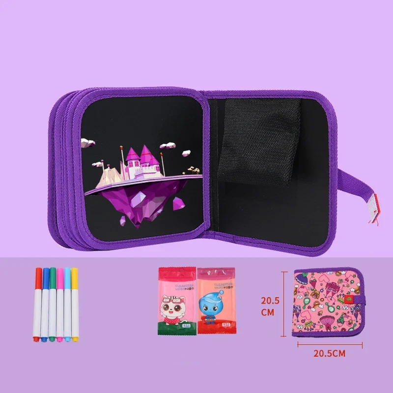 Забавная игрушка, набор детских игрушек, игрушки для рисования, черная доска с волшебной ручкой, книжка-раскраска для рисования мелом, детская доска для рисования
Забавная игрушка, набор детских игрушек, игрушки для рисования, черная доска с волшебной ручкой, книжка-раскраска для рисования мелом, детская доска для рисования