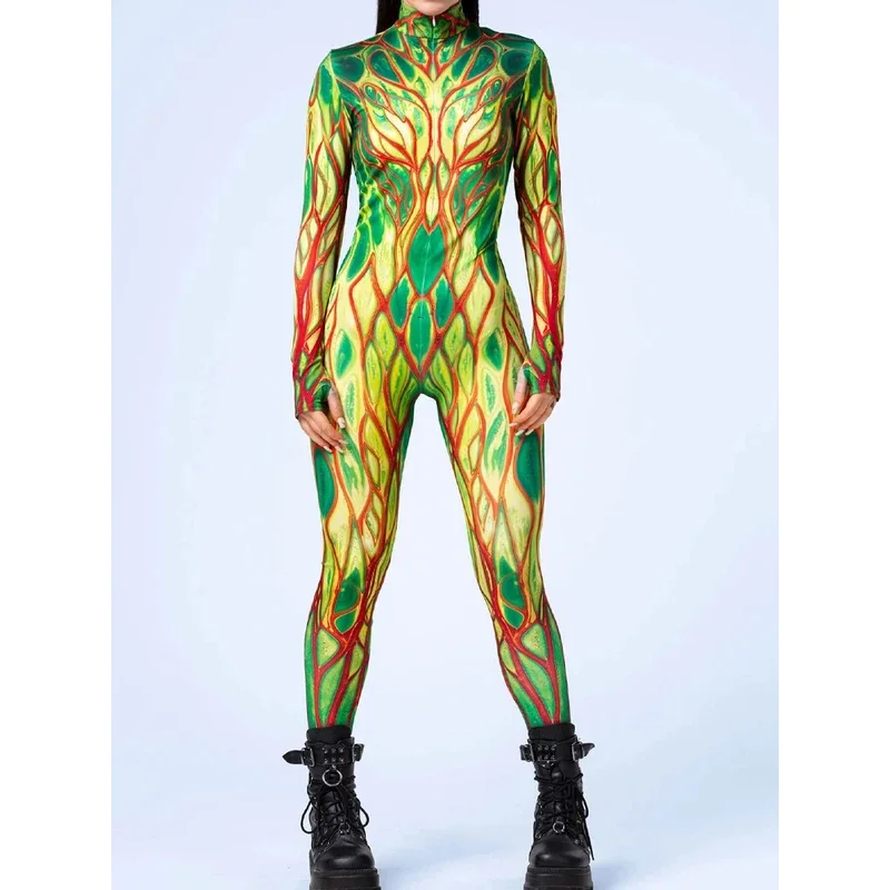 Multiple Halloween Women's Cosplay Front Zipper Colorful Jumpsuit Bodysuits Carnival Party Nightclub Style Stage Performan Suits
Multiple Halloween Women's Cosplay Front Zipper Colorful Jumpsuit Bodysuits Carnival Party Nightclub Style Stage Performan Suits