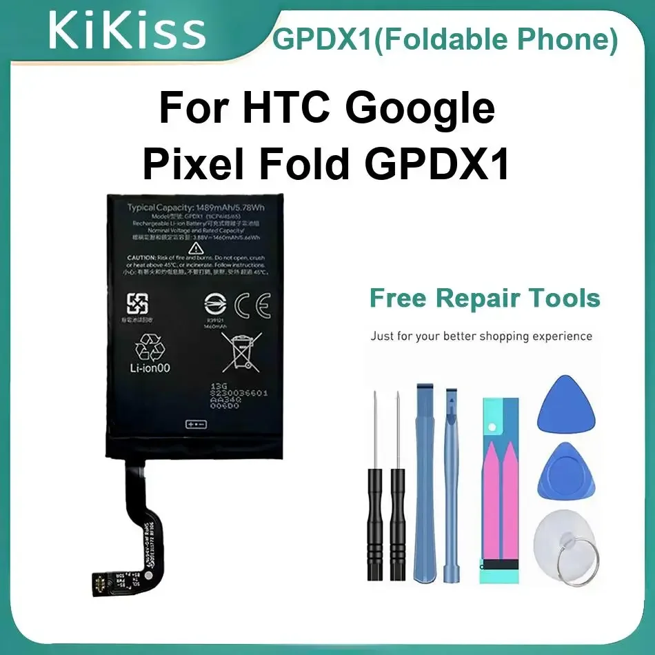 Li-Ion Polymer Batteries Gpdx1foldable Phone For HTC Google Pixel Fold GPDX1
Li-Ion Polymer Batteries Gpdx1foldable Phone For HTC Google Pixel Fold GPDX1