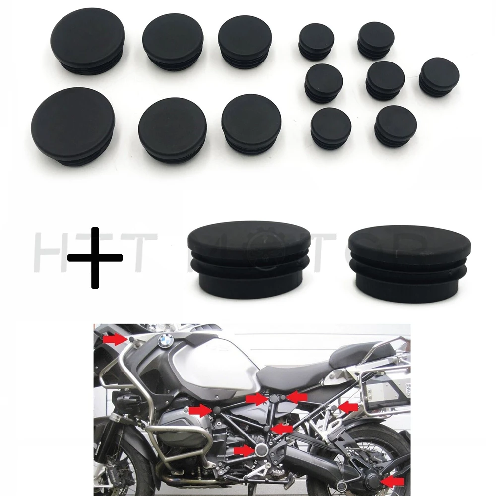 15 Caps Frame Plug Set & Hub Covers for BMW R 1200 GS LC ADVENTURE 2014-2019 Aftermarket Motorcycle Parts & Accessories Black
15 Caps Frame Plug Set & Hub Covers for BMW R 1200 GS LC ADVENTURE 2014-2019 Aftermarket Motorcycle Parts & Accessories Black