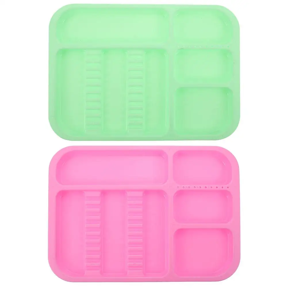 Colored Mini Tray 2 Pcs Plastic Dental Holder Plate Storage Plates Tools Daily Use Instrument Premium Material Smooth Surface
Colored Mini Tray 2 Pcs Plastic Dental Holder Plate Storage Plates Tools Daily Use Instrument Premium Material Smooth Surface