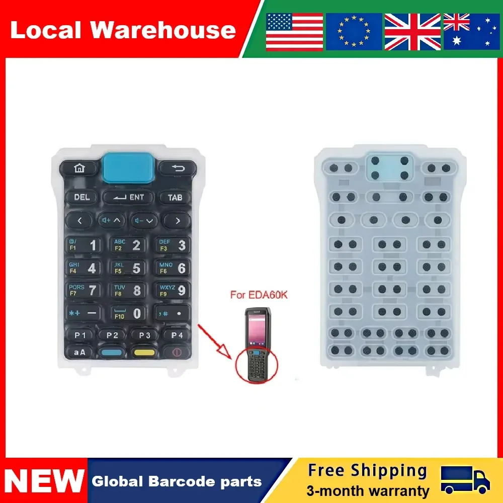 5pcs 30-Key Keypad for Honeywell Scanpal EDA60K EDA60
5pcs 30-Key Keypad for Honeywell Scanpal EDA60K EDA60