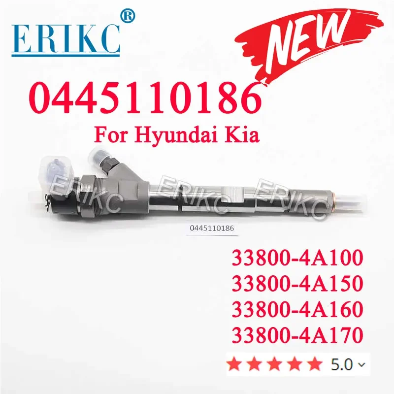 0445110186 338004A150 Injector Nozzle 0 445 110 186 Diesel Fuel Injection 0445 110 186 Inyectors for HYUNDAI 33800-4A100
0445110186 338004A150 Injector Nozzle 0 445 110 186 Diesel Fuel Injection 0445 110 186 Inyectors for HYUNDAI 33800-4A100