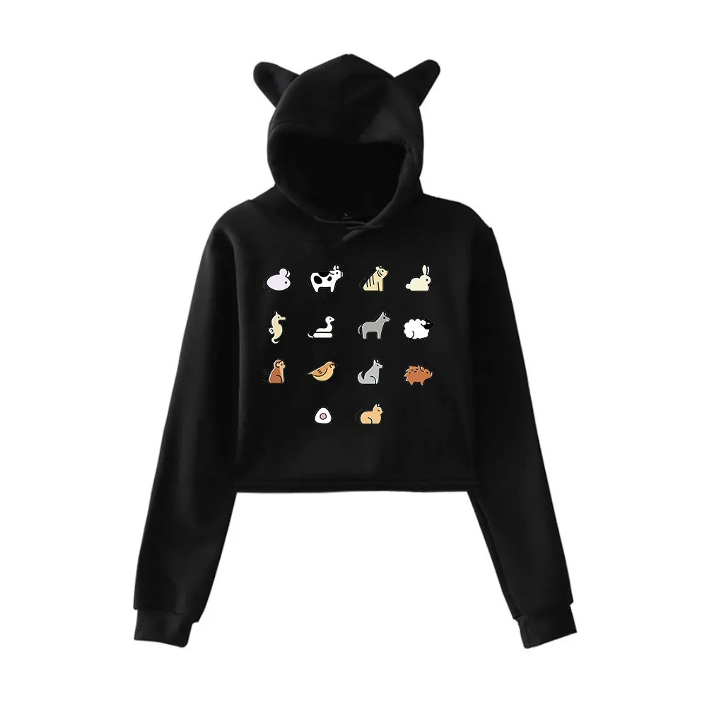 Fruit Basket Merch Zodiac Animals Hoodie Vintage 90s Streetwear Hoodies Fashion Sports Sweatshirts for Girls Cat Ear Crop
Fruit Basket Merch Zodiac Animals Hoodie Vintage 90s Streetwear Hoodies Fashion Sports Sweatshirts for Girls Cat Ear Crop