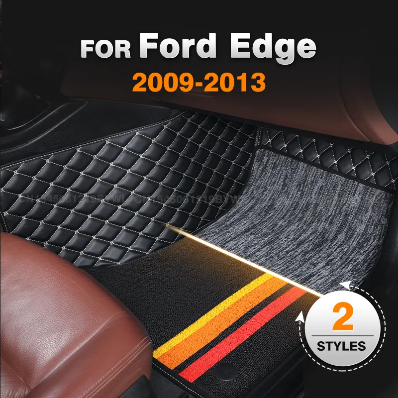 For Ford Edge 2009-2013 12 11 10 Double Layer Car Floor Mats Custom Auto Foot Pads Carpet Cover Interior Accessories
For Ford Edge 2009-2013 12 11 10 Double Layer Car Floor Mats Custom Auto Foot Pads Carpet Cover Interior Accessories