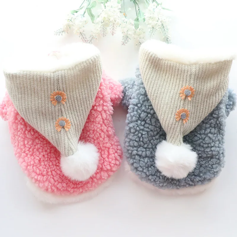 Dog Clothes Autumn And Winter Clothes Cat Princess Cotton Coat Wholesale Hat Hair Ball Cute Small Dog Pet Customizable
Dog Clothes Autumn And Winter Clothes Cat Princess Cotton Coat Wholesale Hat Hair Ball Cute Small Dog Pet Customizable