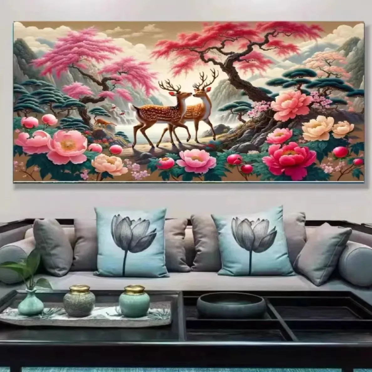 9ct 60x100cm Deers Cross Stitch Embroidery DIY Printed Kits Needlework Set Home Decor Crafts With Needles New
9ct 60x100cm Deers Cross Stitch Embroidery DIY Printed Kits Needlework Set Home Decor Crafts With Needles New