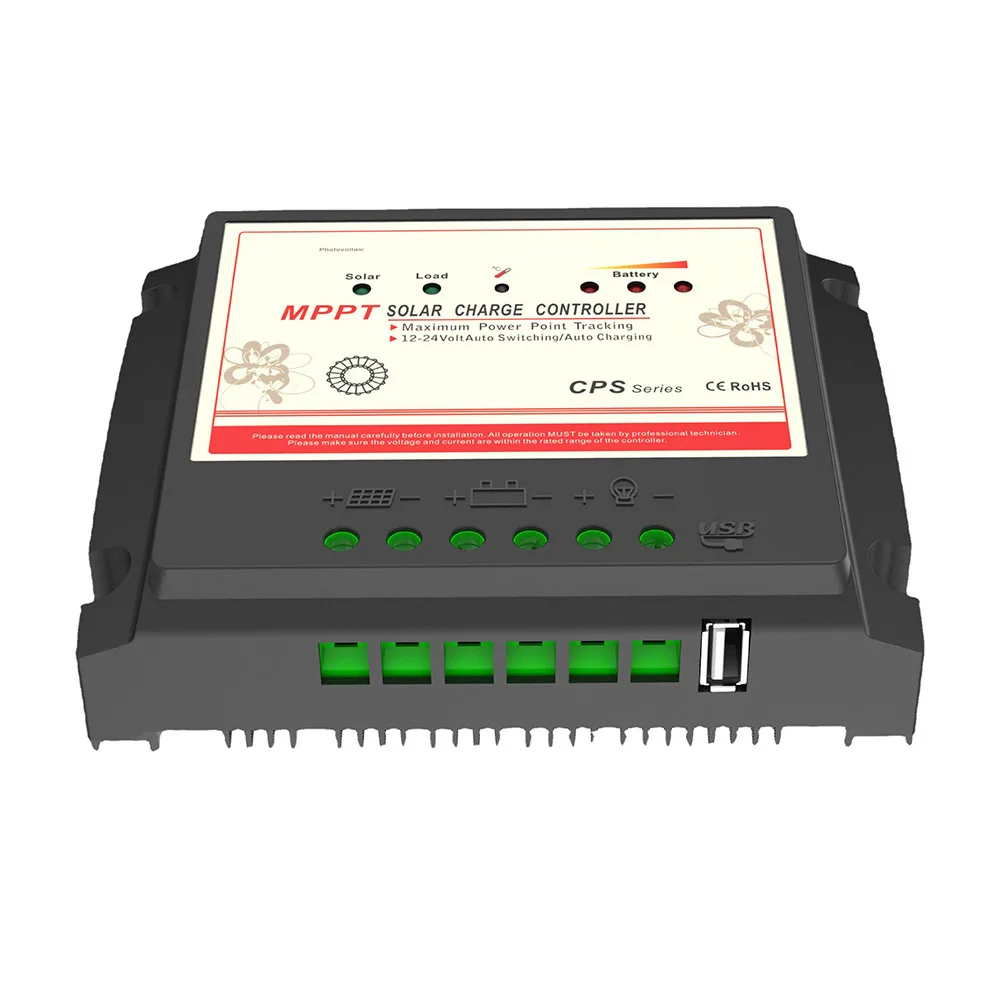 20A 20Amp 12V 24V MPPT регулятор заряда солнечной панели для свинцово-кислотной батареи с USB 5V
20A 20Amp 12V 24V MPPT регулятор заряда солнечной панели для свинцово-кислотной батареи с USB 5V