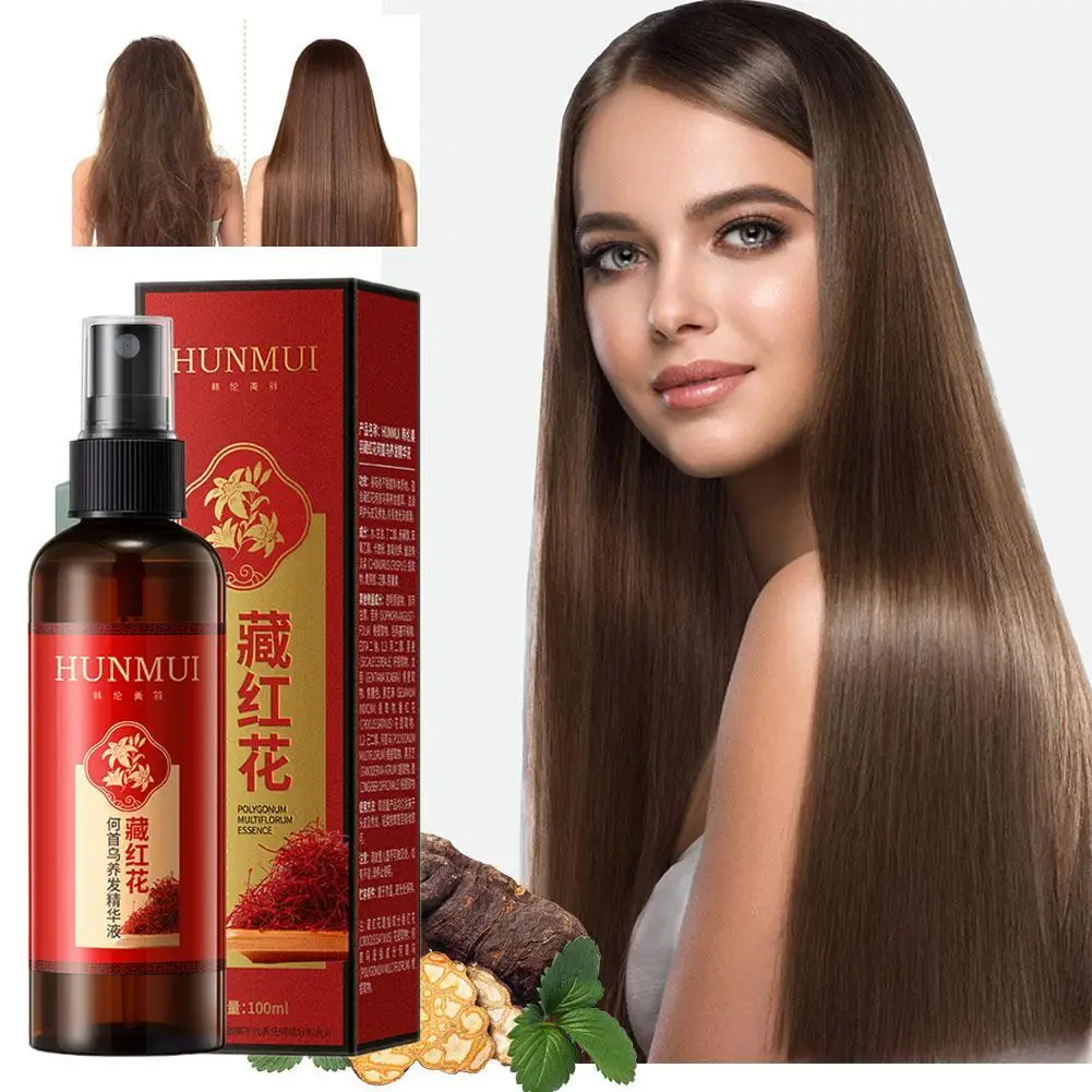 100ML Saffron Black Ganoderma Polygonum Multiflorum Hair Care Essence Nourishing Scalp No-wash Hair Care Products
100ML Saffron Black Ganoderma Polygonum Multiflorum Hair Care Essence Nourishing Scalp No-wash Hair Care Products