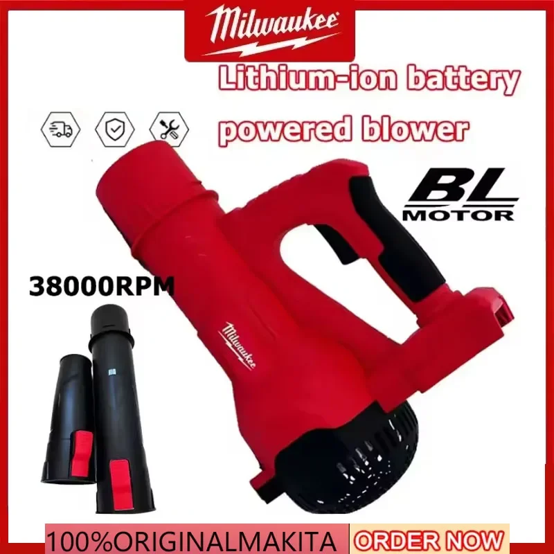 Milwaukee 38000 об/мин беспроводной воздуходувка бесщеточный ручной турбонагнетатель для листьев для Milwaukee 18 В аккумуляторный электроинструмент
Milwaukee 38000 об/мин беспроводной воздуходувка бесщеточный ручной турбонагнетатель для листьев для Milwaukee 18 В аккумуляторный электроинструмент