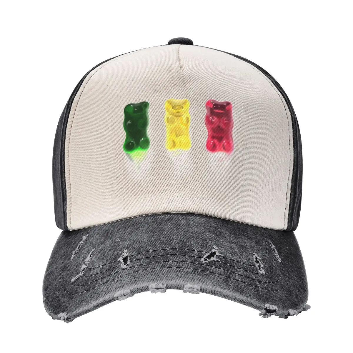 Three Gummy Bears Baseball Cap Streetwear Thermal Visor Unique hats Luxury Hat Men's Women's
Three Gummy Bears Baseball Cap Streetwear Thermal Visor Unique hats Luxury Hat Men's Women's