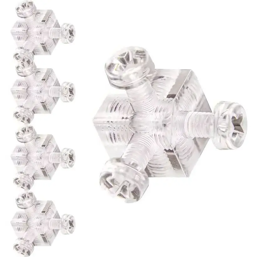 200PCS/LOT 10X10X10mm Acrylic 6-Sides Cubes Block Connect Holder Corner Braces Electric Stoves Square Dishes Chassis Components
200PCS/LOT 10X10X10mm Acrylic 6-Sides Cubes Block Connect Holder Corner Braces Electric Stoves Square Dishes Chassis Components