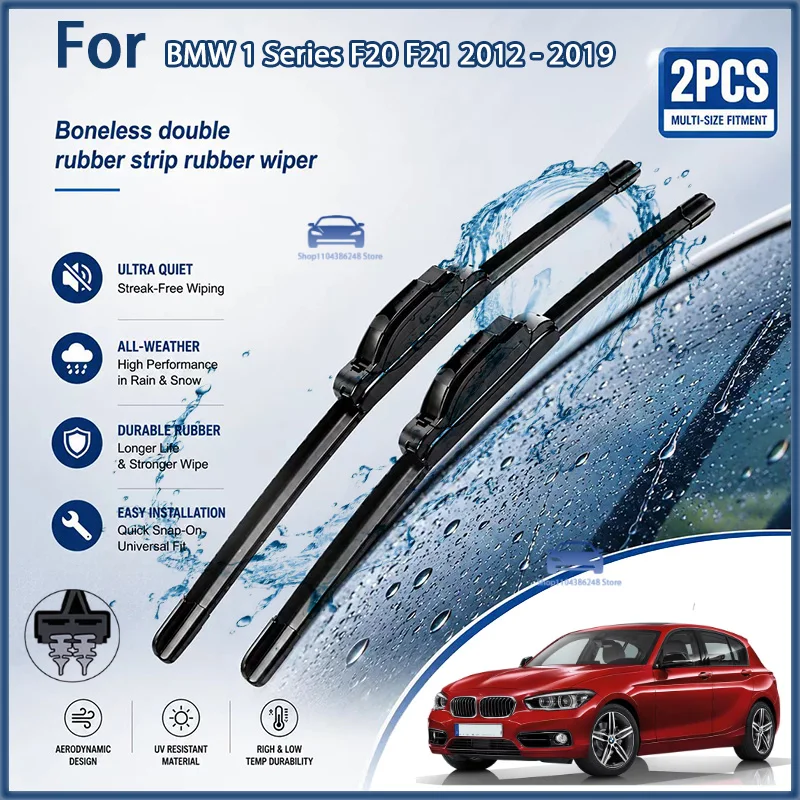 Front Wiper Blades For BMW 1 Series F20 F21 2012 - 2019 Windshield Windscreen Window Car Rain Brushes 22"+18" Modification parts
Front Wiper Blades For BMW 1 Series F20 F21 2012 - 2019 Windshield Windscreen Window Car Rain Brushes 22"+18" Modification parts
