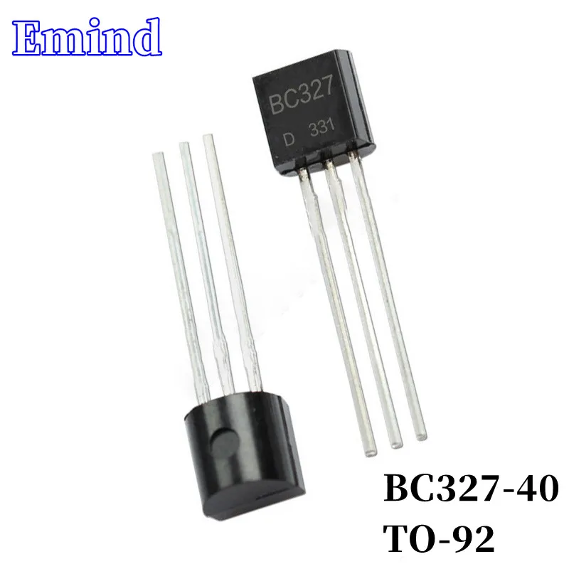 100Pcs BC327-40 DIP Transistor TO-92 Type PNP Bipolar Amplifier Transistor 45V/1A
100Pcs BC327-40 DIP Transistor TO-92 Type PNP Bipolar Amplifier Transistor 45V/1A