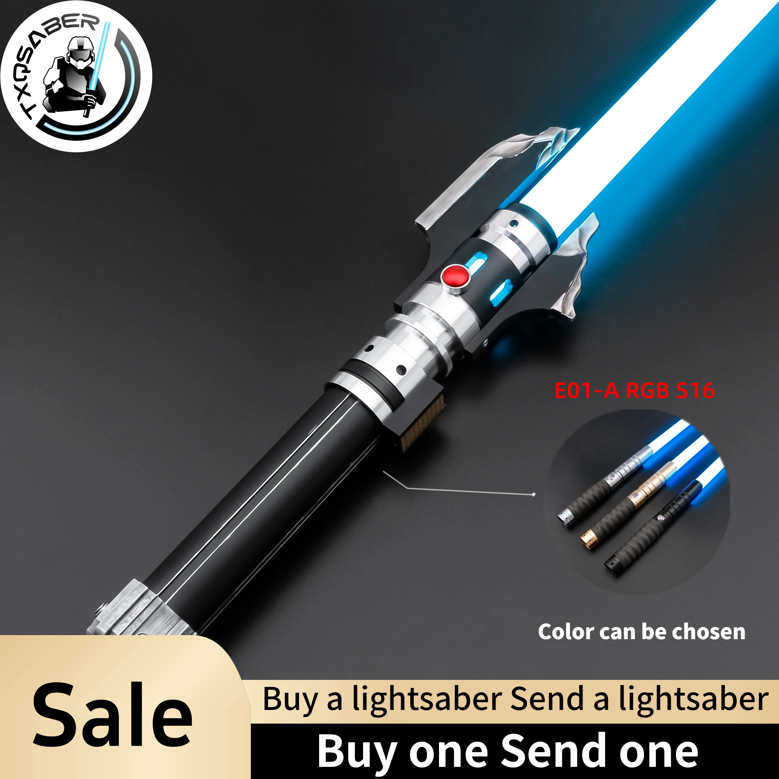 TXQSABER Replica Lightsaber Darth Malgus Laser Sword Neo Pixel SRGB Metal Hilt Heavy Dueling Smooth Swing FOC Lasersword Toys
TXQSABER Replica Lightsaber Darth Malgus Laser Sword Neo Pixel SRGB Metal Hilt Heavy Dueling Smooth Swing FOC Lasersword Toys