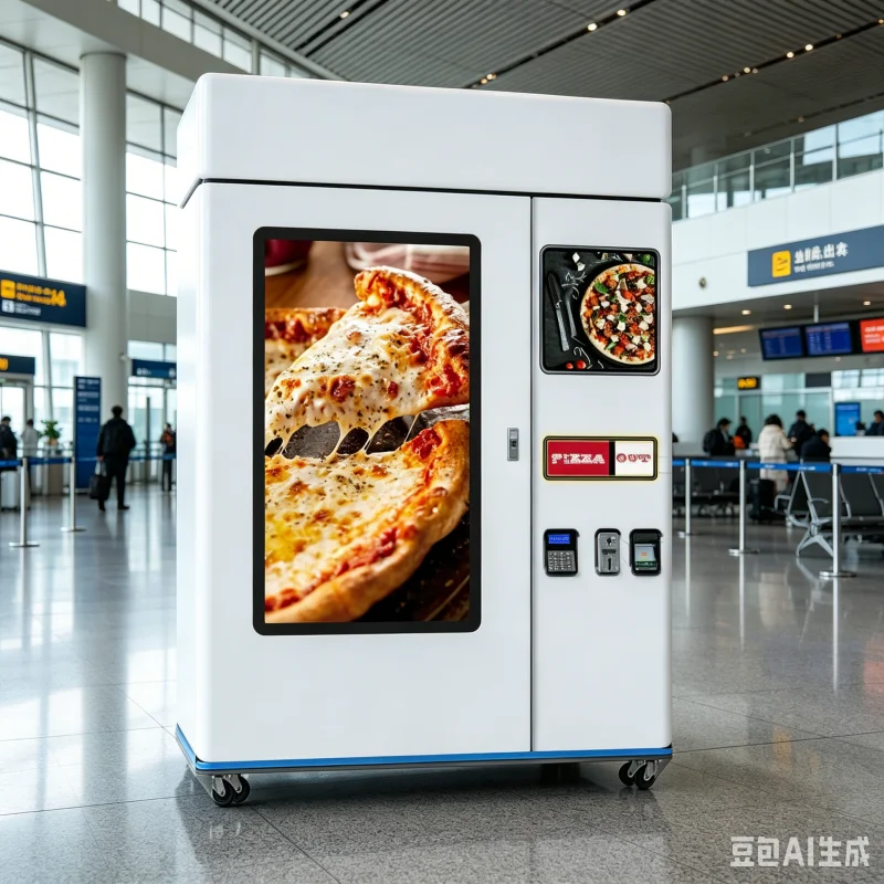 Smart Robotic Pizza Vending Machine With Multi Language Interface Wholesale High Profits Unmanned Catering Equipment
Smart Robotic Pizza Vending Machine With Multi Language Interface Wholesale High Profits Unmanned Catering Equipment