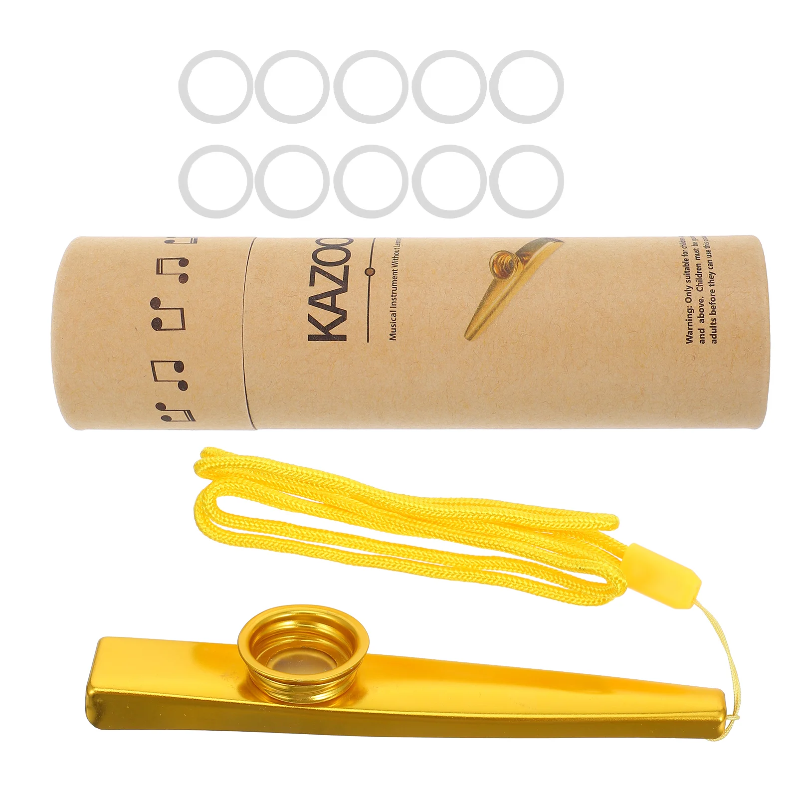 Instrument Metal Kazoo Set Toddler Child Kazoos with Lanyards 1220X200X170CM Aluminum Alloy Nylon Children
Instrument Metal Kazoo Set Toddler Child Kazoos with Lanyards 1220X200X170CM Aluminum Alloy Nylon Children