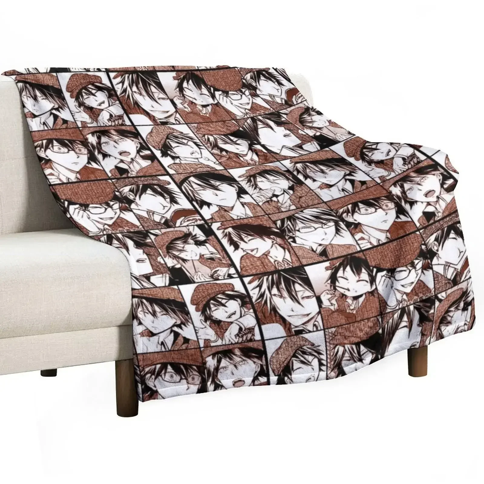 Detective Bungou s d collage- manga panel color version Throw Blanket Furry blankets and throws Blankets
Detective Bungou s d collage- manga panel color version Throw Blanket Furry blankets and throws Blankets