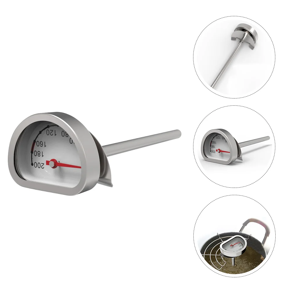 Thermometer Fryer Food Hot Oil Kitchen Temperature Gauge Accessories Stainless Steel Deep
Thermometer Fryer Food Hot Oil Kitchen Temperature Gauge Accessories Stainless Steel Deep