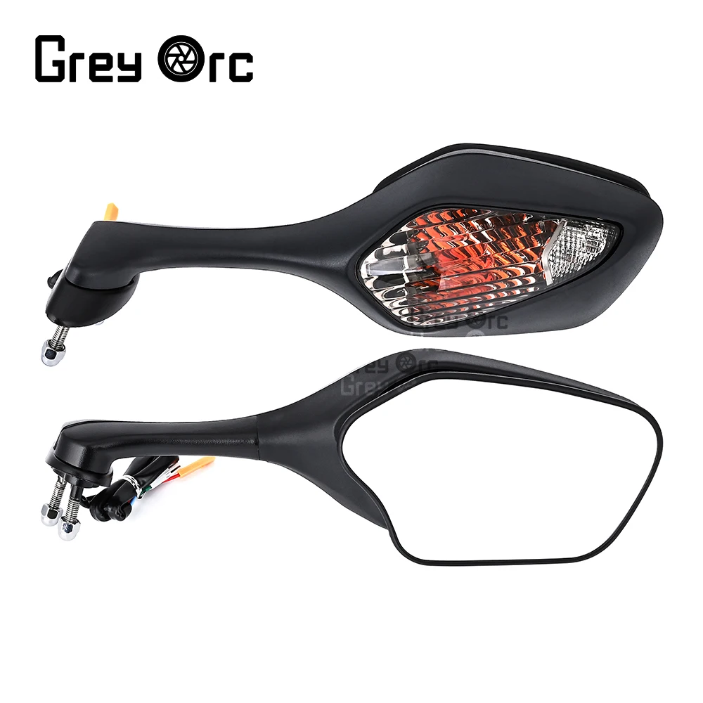 Motorcycle Bulb Rearview Mirror with Turn Signal Light Side Mirrors For Honda CBR 1000 RR 2008-2016 VFR1200 2010-2017 CBR1000RR
Motorcycle Bulb Rearview Mirror with Turn Signal Light Side Mirrors For Honda CBR 1000 RR 2008-2016 VFR1200 2010-2017 CBR1000RR