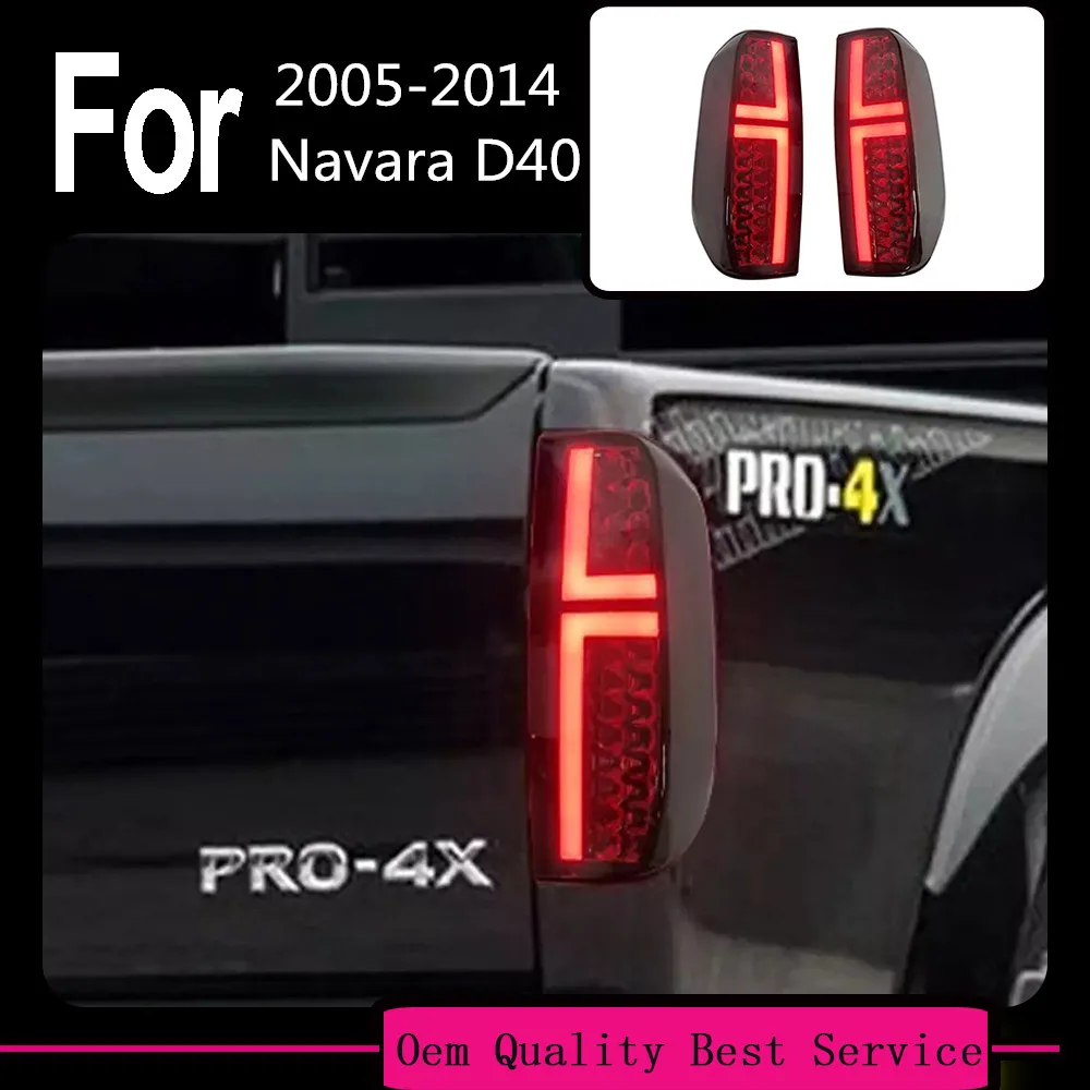 2Pcs 2005-2014 Car Taillight Assembly LED Rear Tail Light For Navara Frontier D40 Running Light + Brake + Reverse + Turn Signal
2Pcs 2005-2014 Car Taillight Assembly LED Rear Tail Light For Navara Frontier D40 Running Light + Brake + Reverse + Turn Signal