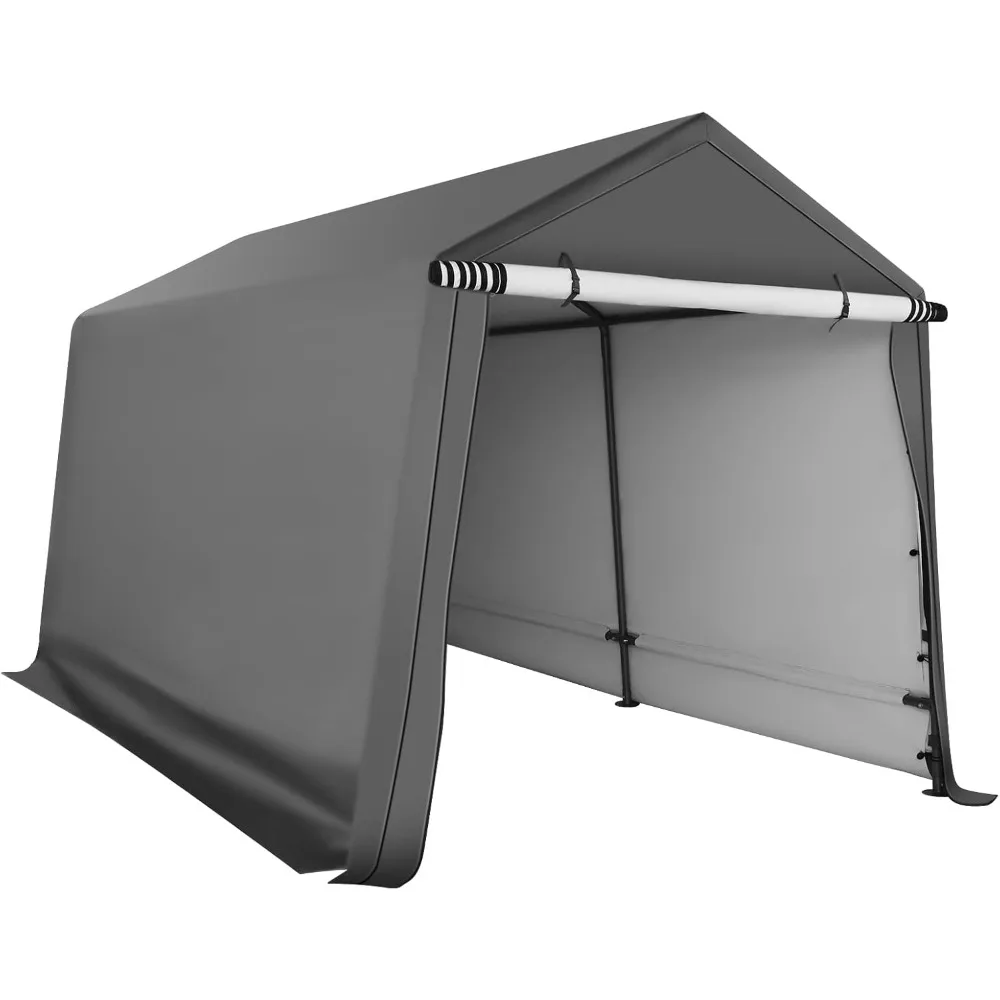 Carport 8×14, Large Portable Garage, All-Season Carport with Roll-up Ventilated Windows, Windproof Waterproof UV Resistant for
Carport 8×14, Large Portable Garage, All-Season Carport with Roll-up Ventilated Windows, Windproof Waterproof UV Resistant for