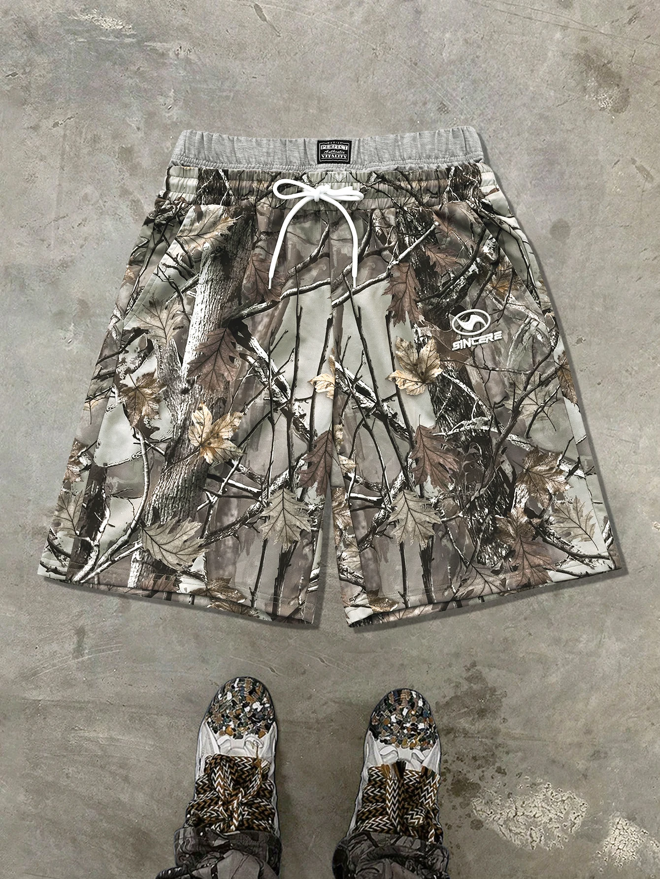 Men's Oversized Streetwear Shorts Brand Contrast Waist Tree Leaf Camouflage Print Polyester Multicolor Shorts S-2XL All Size 1Pc
Men's Oversized Streetwear Shorts Brand Contrast Waist Tree Leaf Camouflage Print Polyester Multicolor Shorts S-2XL All Size 1Pc