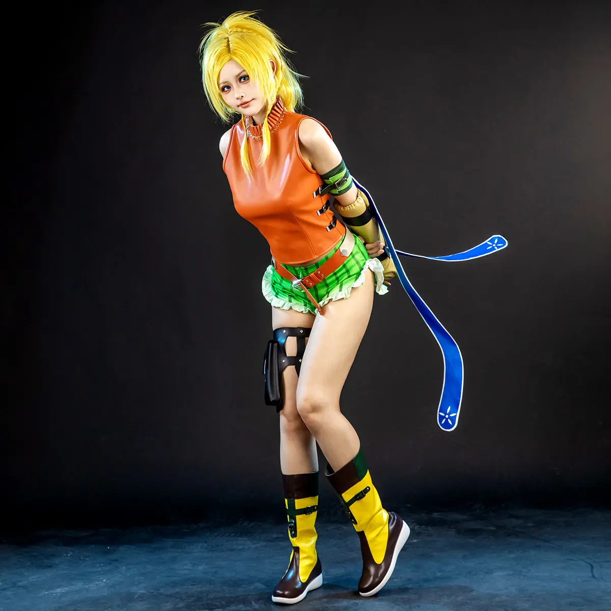 Final Fantasy X Rikku Cosplay Costume High Quality Outfit Halloween Carnival Women Role Play Clothes AniMuse
Final Fantasy X Rikku Cosplay Costume High Quality Outfit Halloween Carnival Women Role Play Clothes AniMuse