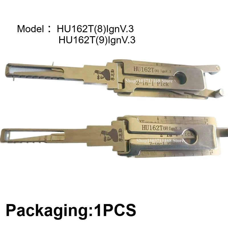 1PCS Lishi 2-in-1 HU162T(8)lgnV.3 HU162T(9)lgnV.3 Ign 2in1 Decoder and Pick for VW for Audi Locksmith Picking Tool car ganzua
1PCS Lishi 2-in-1 HU162T(8)lgnV.3 HU162T(9)lgnV.3 Ign 2in1 Decoder and Pick for VW for Audi Locksmith Picking Tool car ganzua