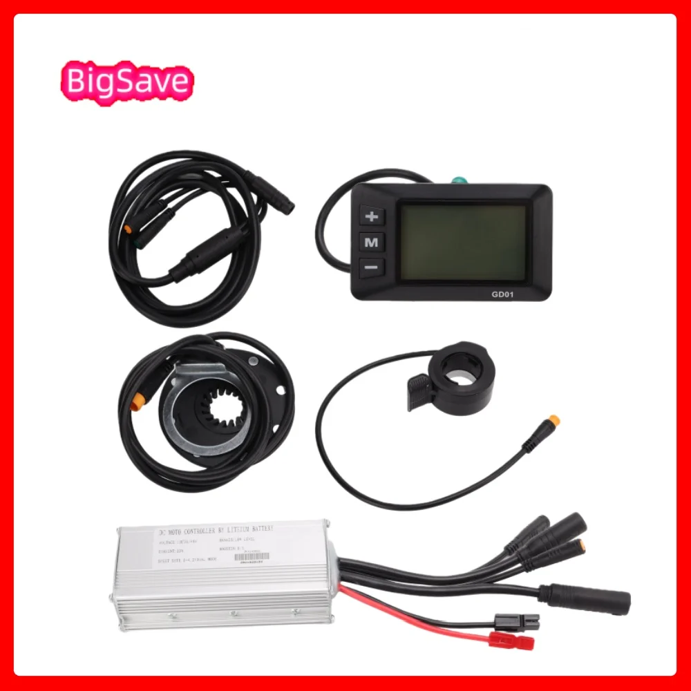 Portable Electric Bike Motor Controller 22A Electric Bicycle Modification Kit with GD01 Panel for 500W Geared Motor Accessory
Portable Electric Bike Motor Controller 22A Electric Bicycle Modification Kit with GD01 Panel for 500W Geared Motor Accessory