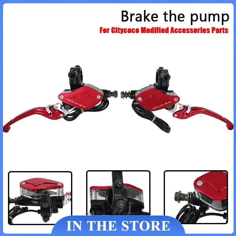 CNC Handbrake Brake Handle for Citycoco Electric Scooter Electric Motorcycle Tricycle E-bike Disc Brake Pump Modification Parts
CNC Handbrake Brake Handle for Citycoco Electric Scooter Electric Motorcycle Tricycle E-bike Disc Brake Pump Modification Parts