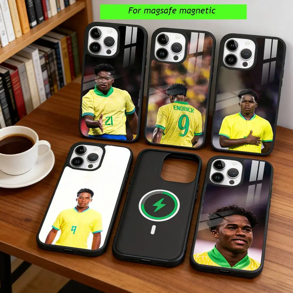 Football star E-Endrick Phone Case For iPhone17,16,15,14,13,12,11 Plus,Pro Magnetic with Magsafe Wireless Charging
Football star E-Endrick Phone Case For iPhone17,16,15,14,13,12,11 Plus,Pro Magnetic with Magsafe Wireless Charging