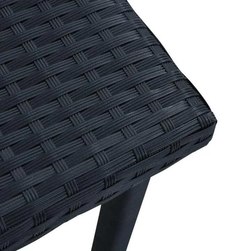 Patio Tea Table Black 15.7"x15.7"x15.7" Poly Rattan
Patio Tea Table Black 15.7"x15.7"x15.7" Poly Rattan