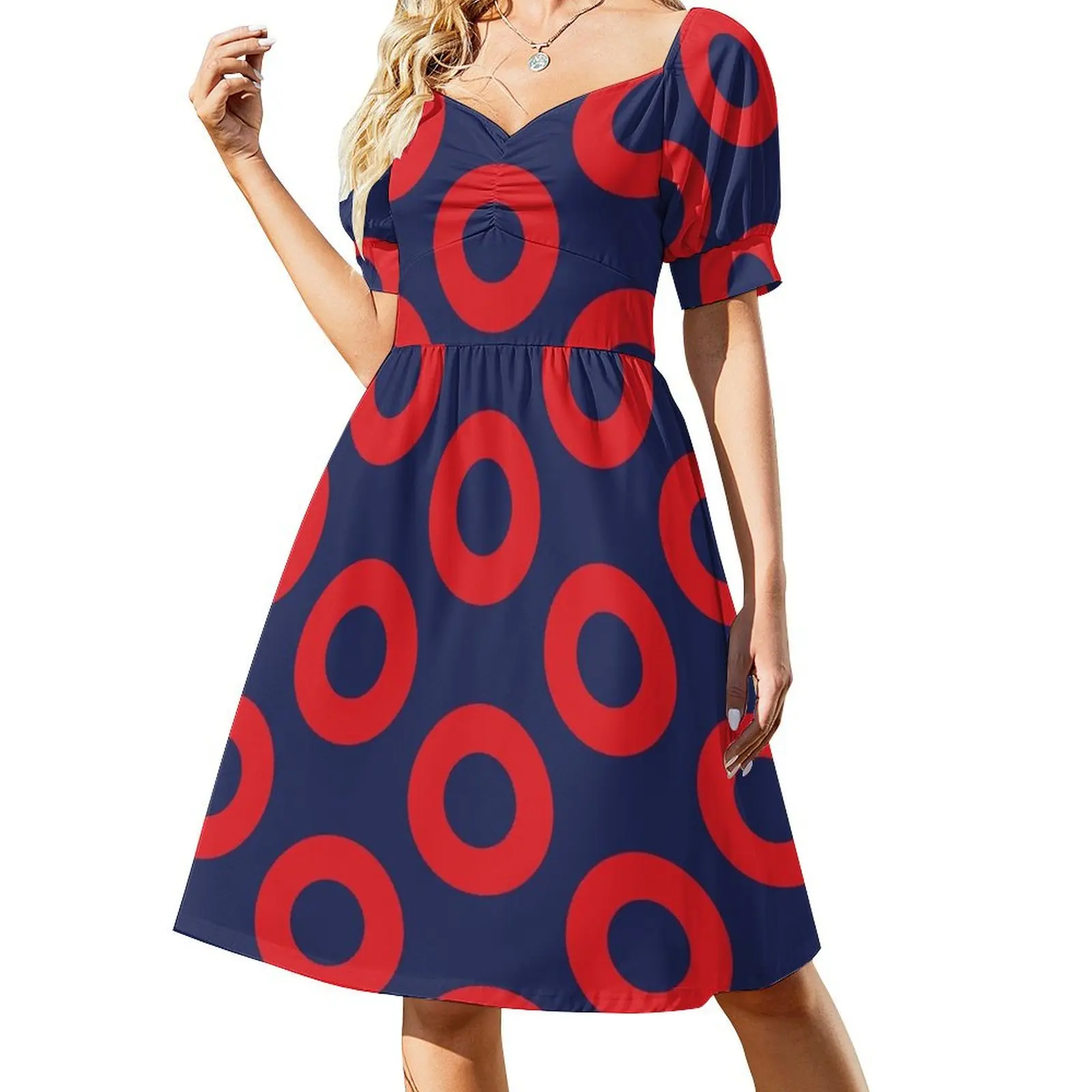 Fishman Doughnut Phish Pattern by Custeez Short-Sleeved Dress loose summer dress women's summer clothing 2025 luxury dress
Fishman Doughnut Phish Pattern by Custeez Short-Sleeved Dress loose summer dress women's summer clothing 2025 luxury dress
