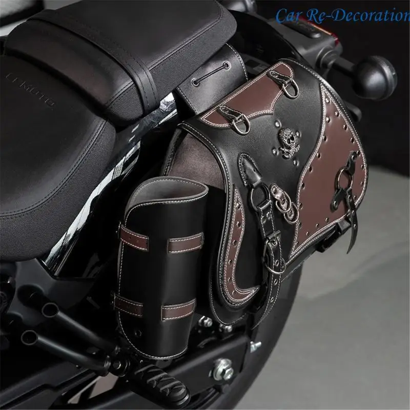 R58D Stylish Motorcycle Side Storage Bag Spacious Leather Bag for Urban Exploration
R58D Stylish Motorcycle Side Storage Bag Spacious Leather Bag for Urban Exploration
