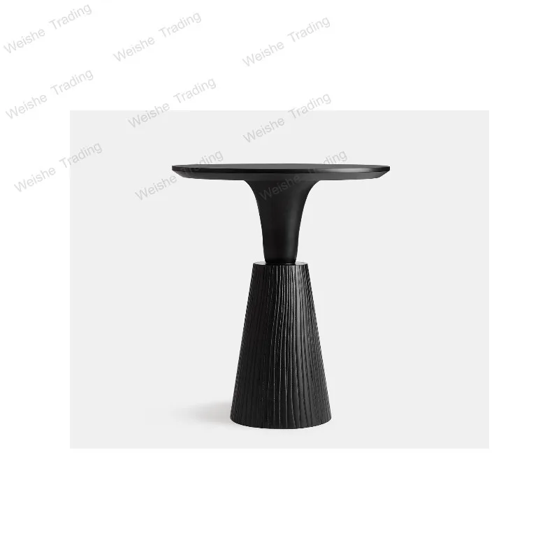 Creative solid wood edge small round table, small coffee table next to the sofa in the living room, minimalist corner small
Creative solid wood edge small round table, small coffee table next to the sofa in the living room, minimalist corner small