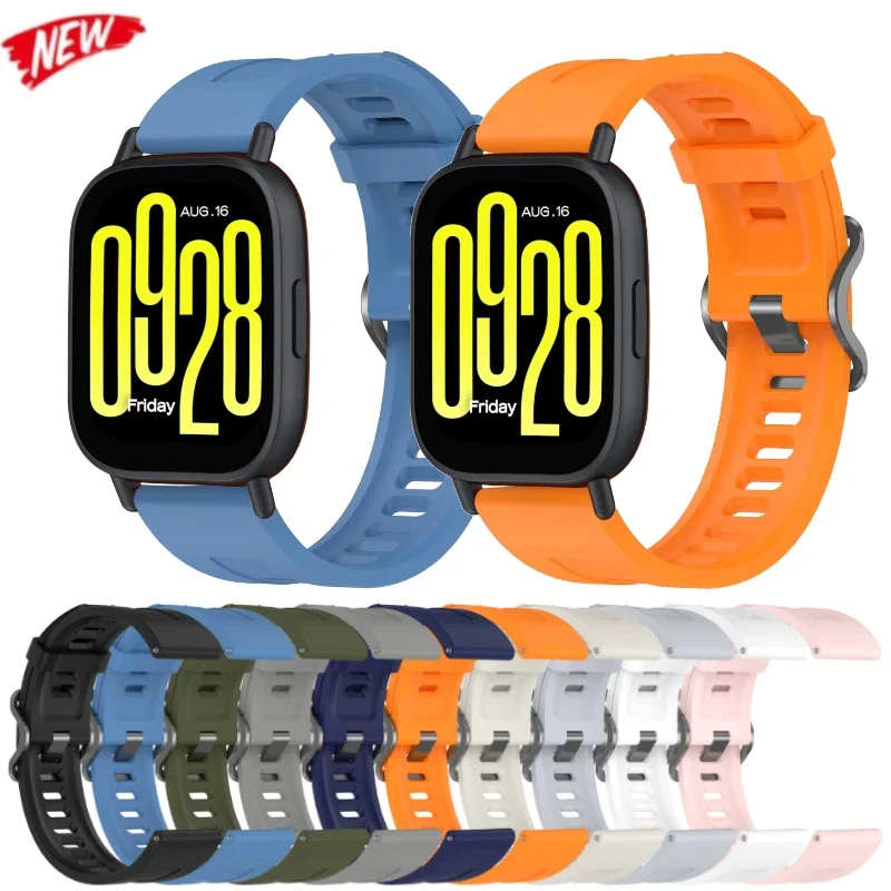 Спортивный силиконовый ремешок 22 мм для Redmi Watch 5 Active Band Smartwatch, дышащий браслет для Redmi Watch 5 Lite, замена ремня
Спортивный силиконовый ремешок 22 мм для Redmi Watch 5 Active Band Smartwatch, дышащий браслет для Redmi Watch 5 Lite, замена ремня